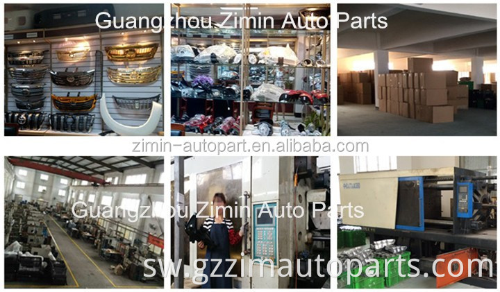 Aftermarket gari mwili kit nyeusi plastiki gurudumu la brow eyebrow kwa d max 2021